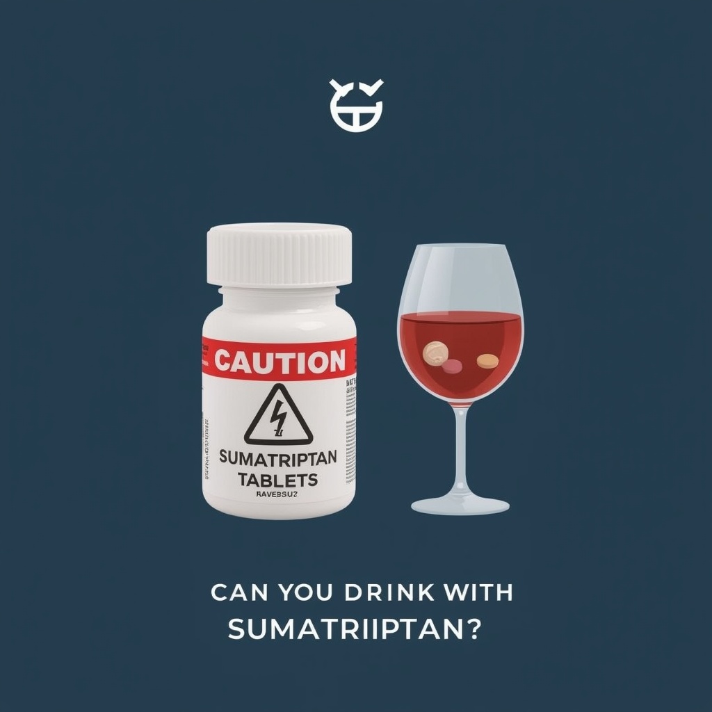 Can you drink with sumatriptan — risks, timing, and practical advice